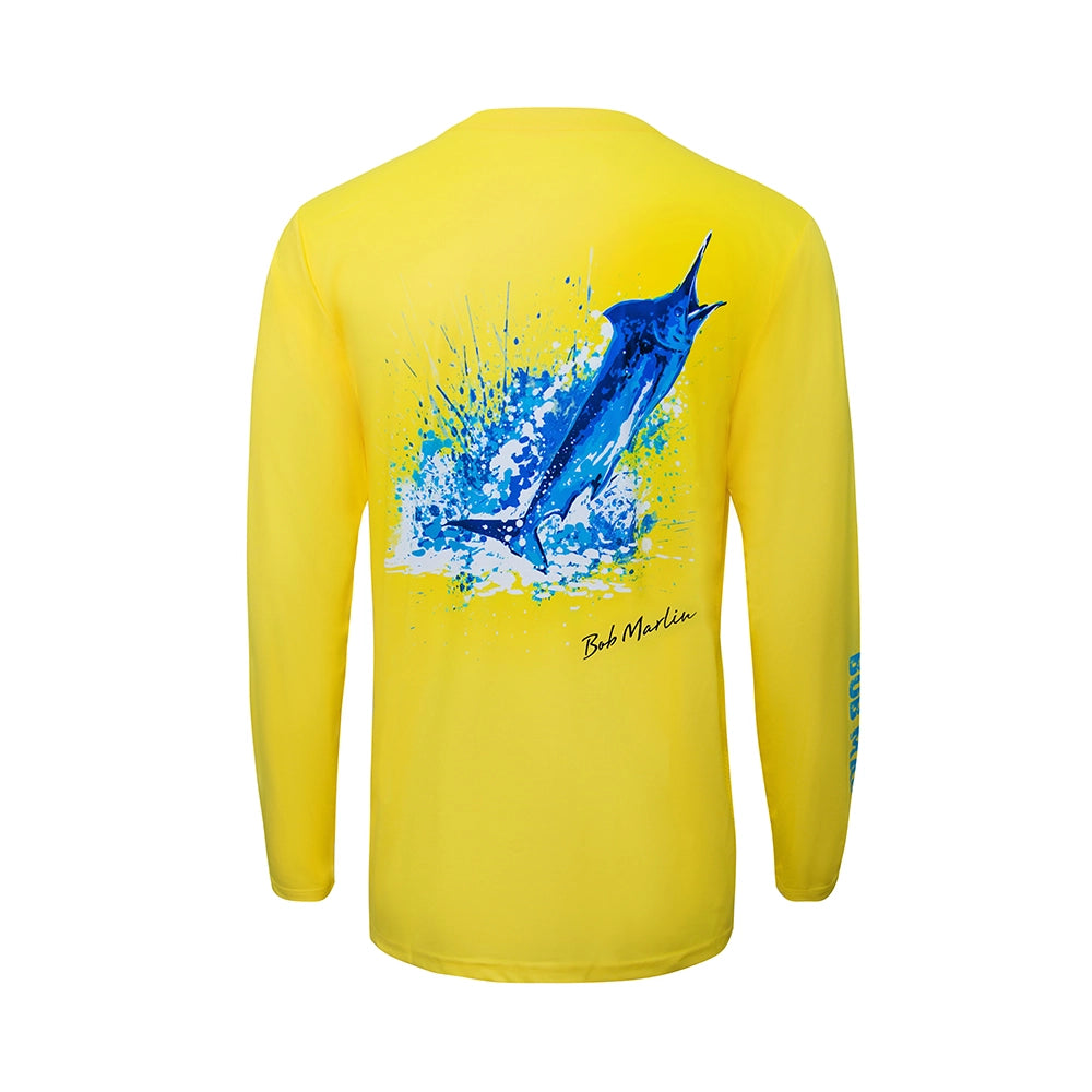 Boys Performance Top Marlin Fish Graphic-7631502