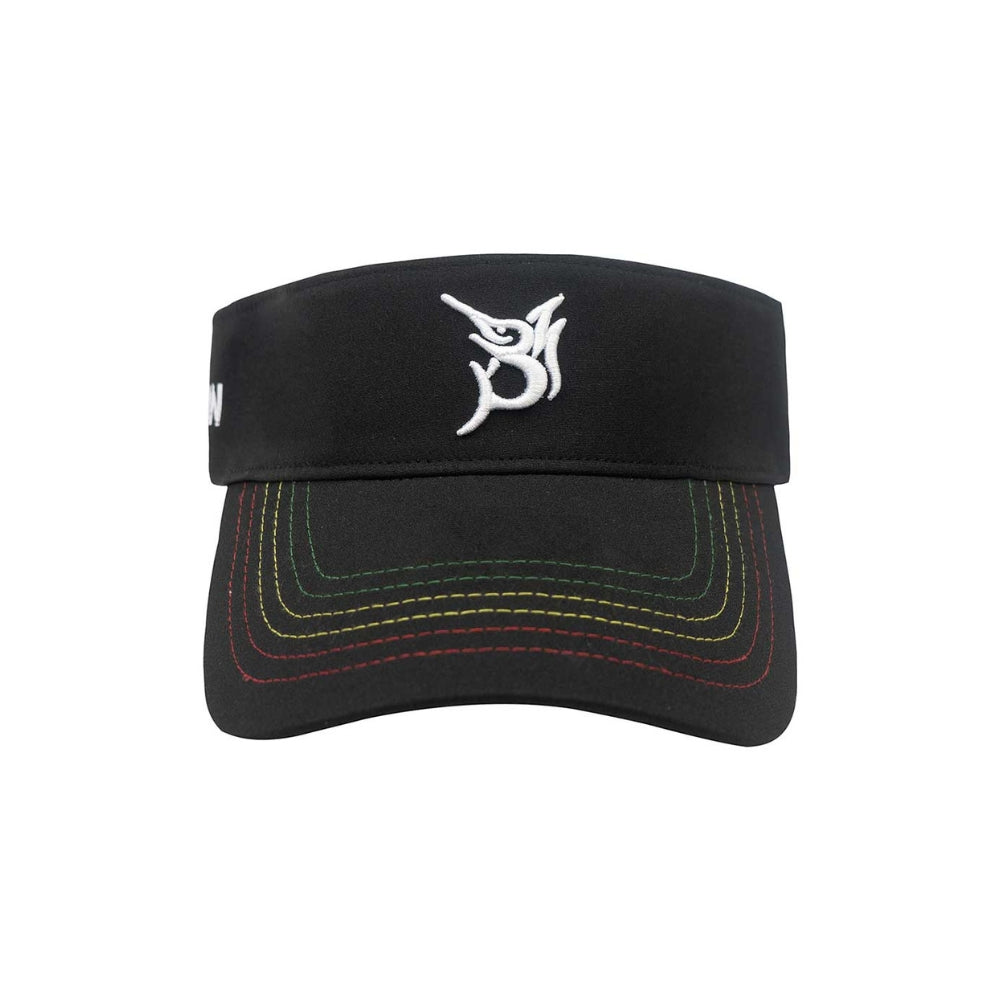 Bob Marlin black visor