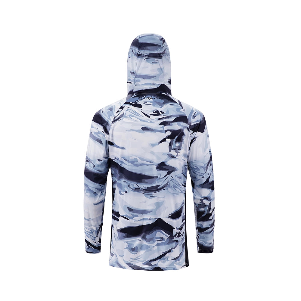 Performance Hoody With Mask Grey Storm
