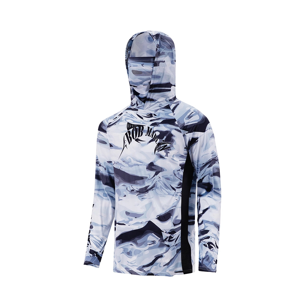 Performance Hoody With Mask Grey Storm