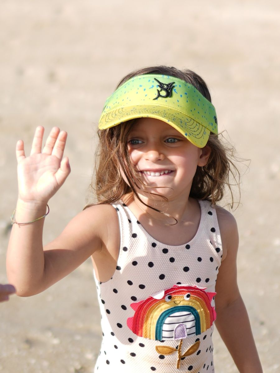 adjustable Velcro visor