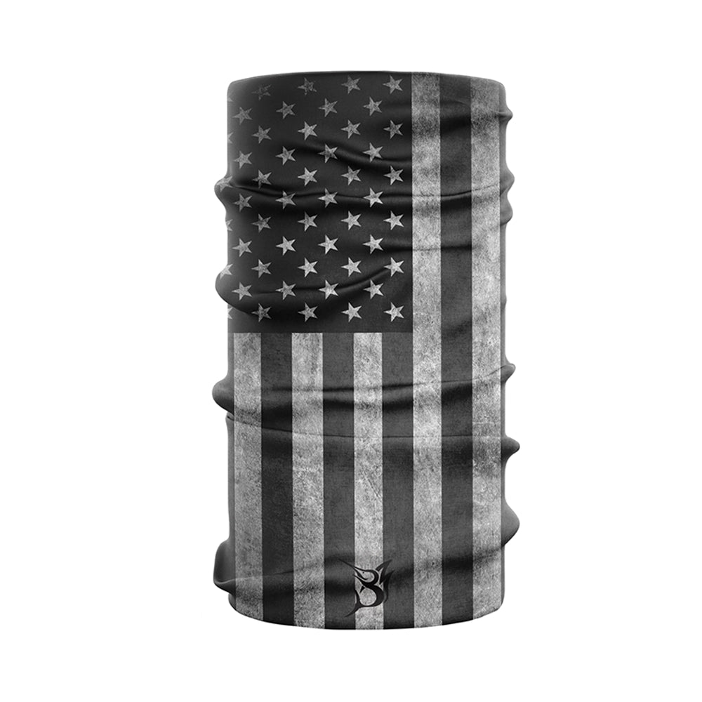 Face Shield USA Flag - Grey