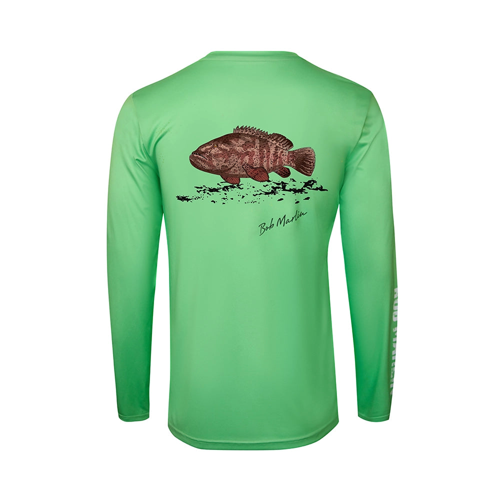 Performance Shirt Natty Grouper Green