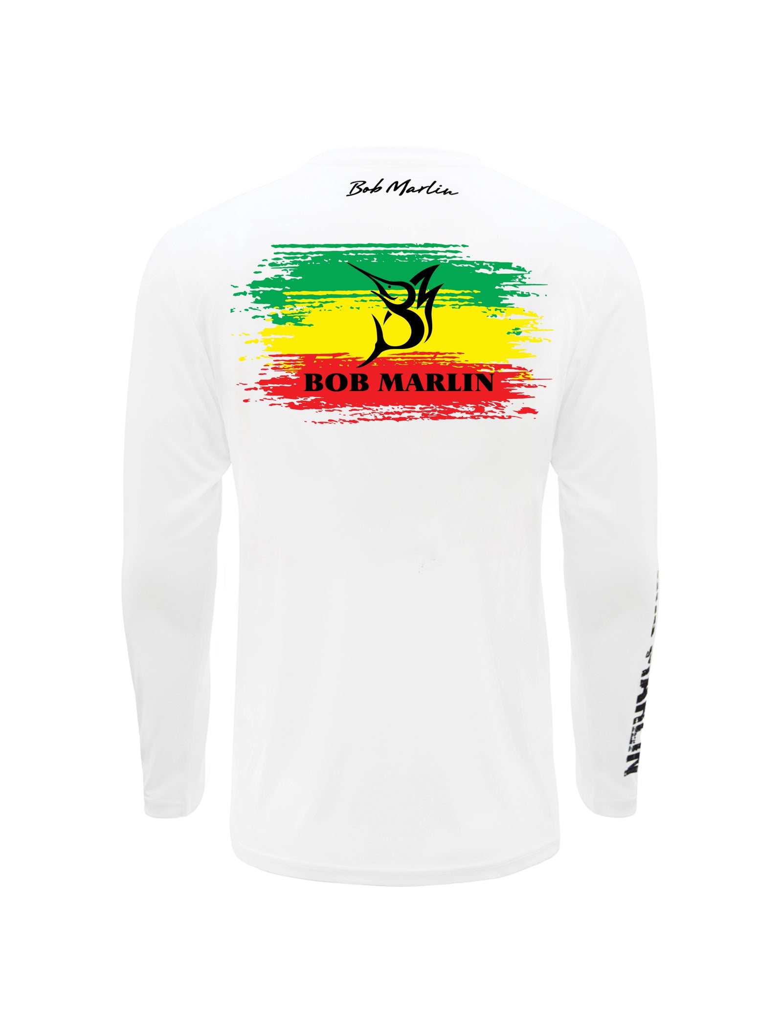 Performance Essentials Rasta Performance Shirt Rasta Flag White – BobMarlinGear