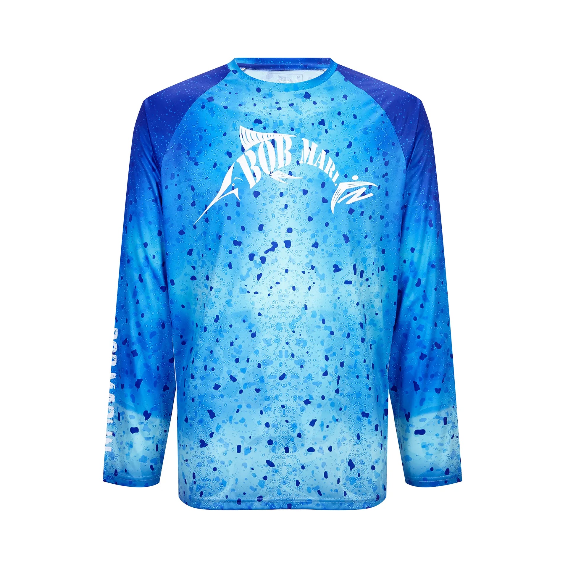 Performance Shirt Bob Mahi Blue – BobMarlinGear