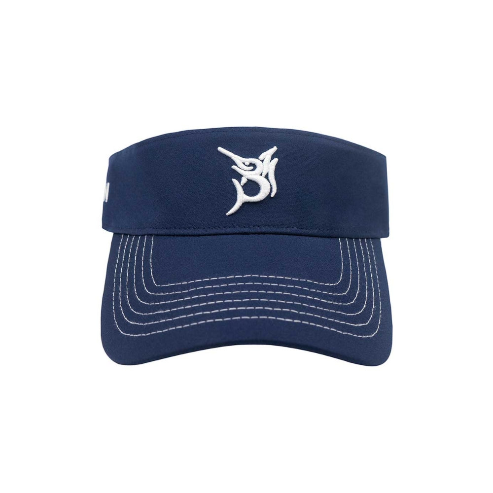 Bob Marlin visor blue