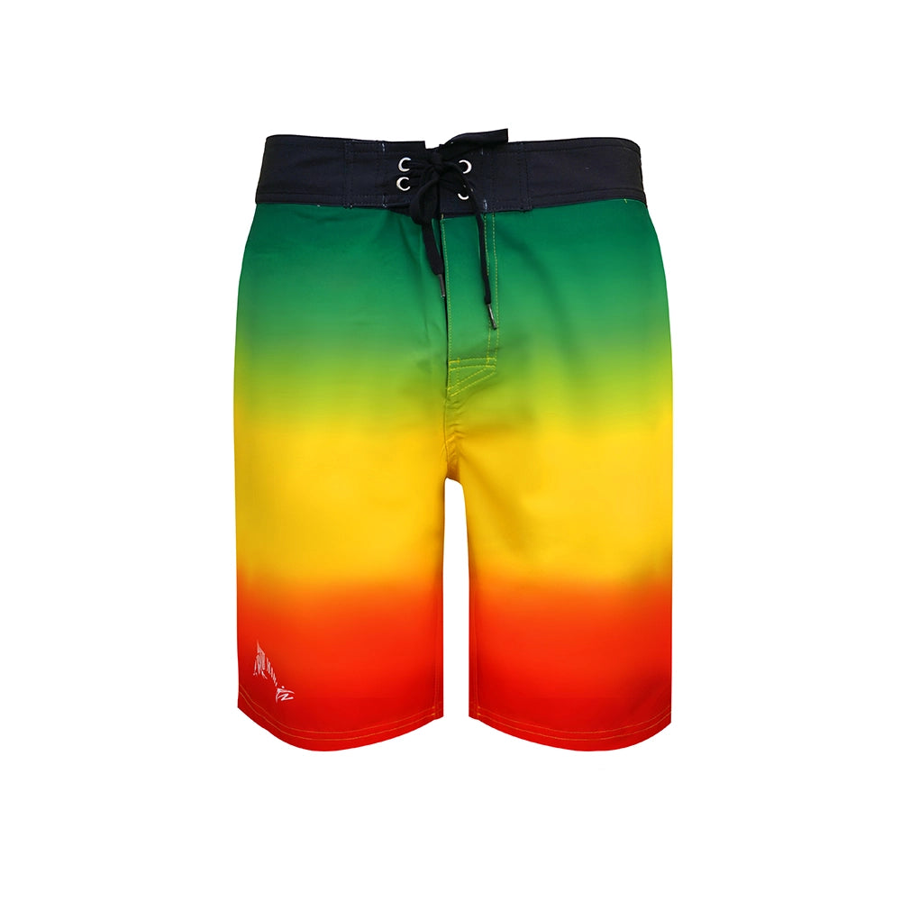 Board Shorts Rasta Flag