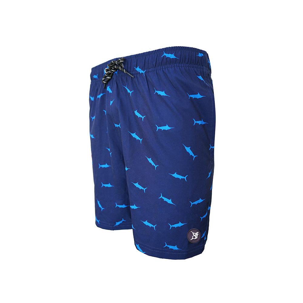 Recycled Swim Shorts Marlin Blue