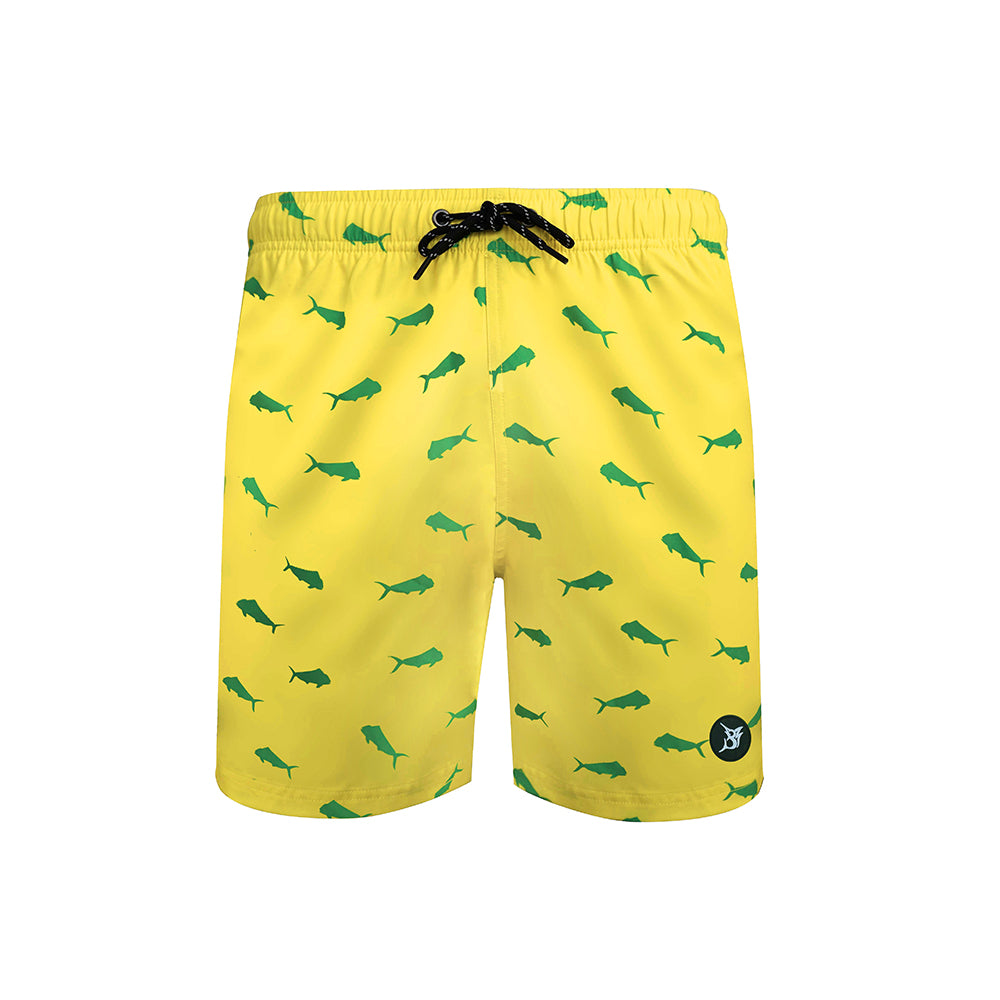 Recycled Swim Shorts Mahi Yellow