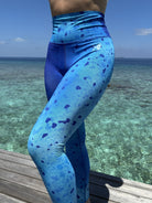 women recycled polyester leggings