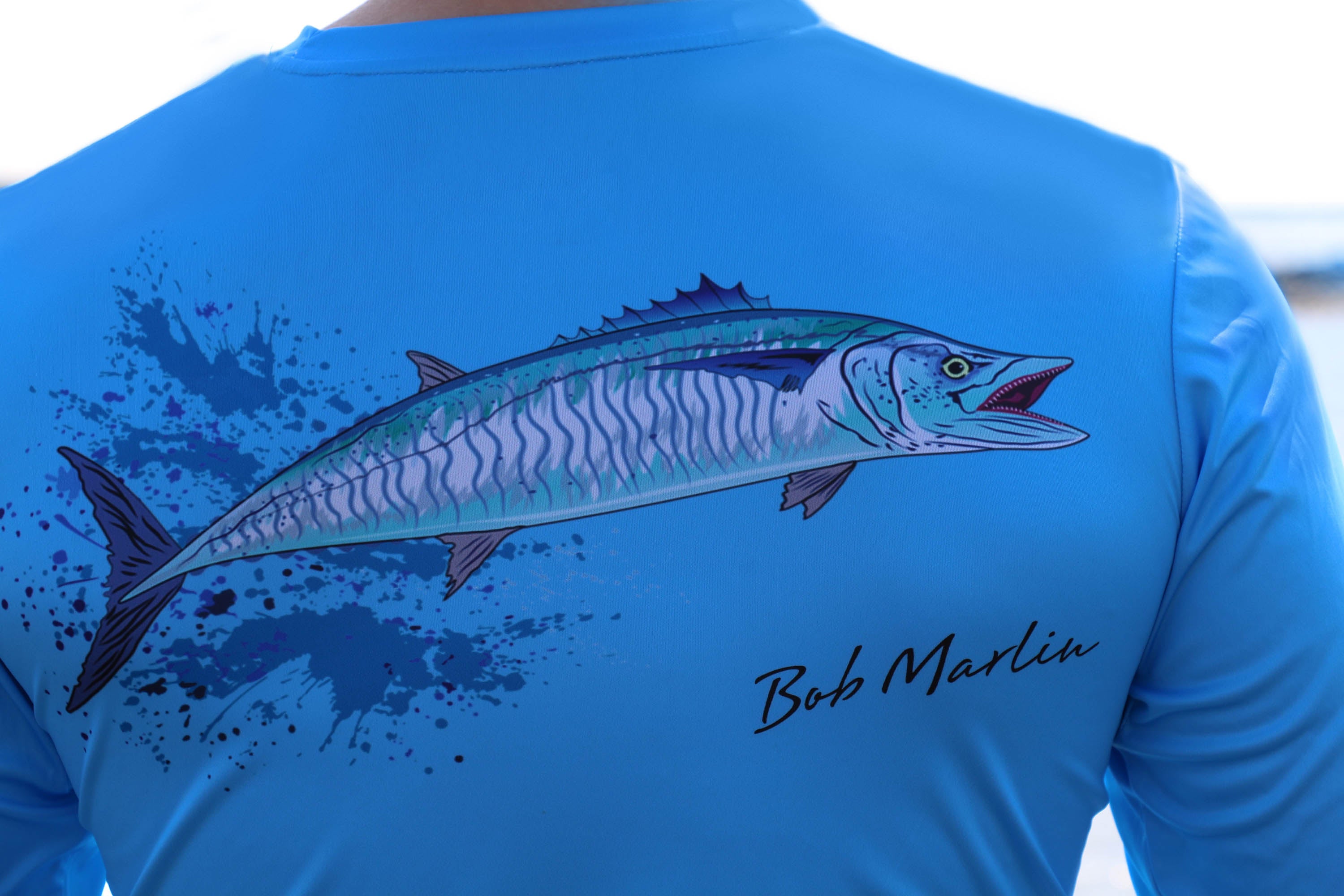 Bob Marlin blue shirt USA